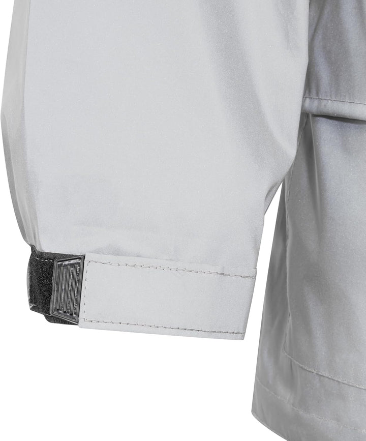JDC Wasserdichte Motorrad-Regenüberzugsjacke Hohe Sichtbarkeit - SHIELD M Reflektierend, M Reflektie