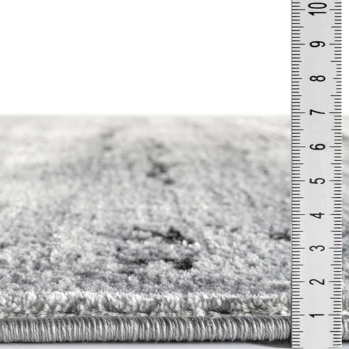 Kurzflor Teppich Laufer Wohnzimmer Dunkelgrau 80 X 150 cm, Moderner Super Soft Kurzflor Teppich 80 x