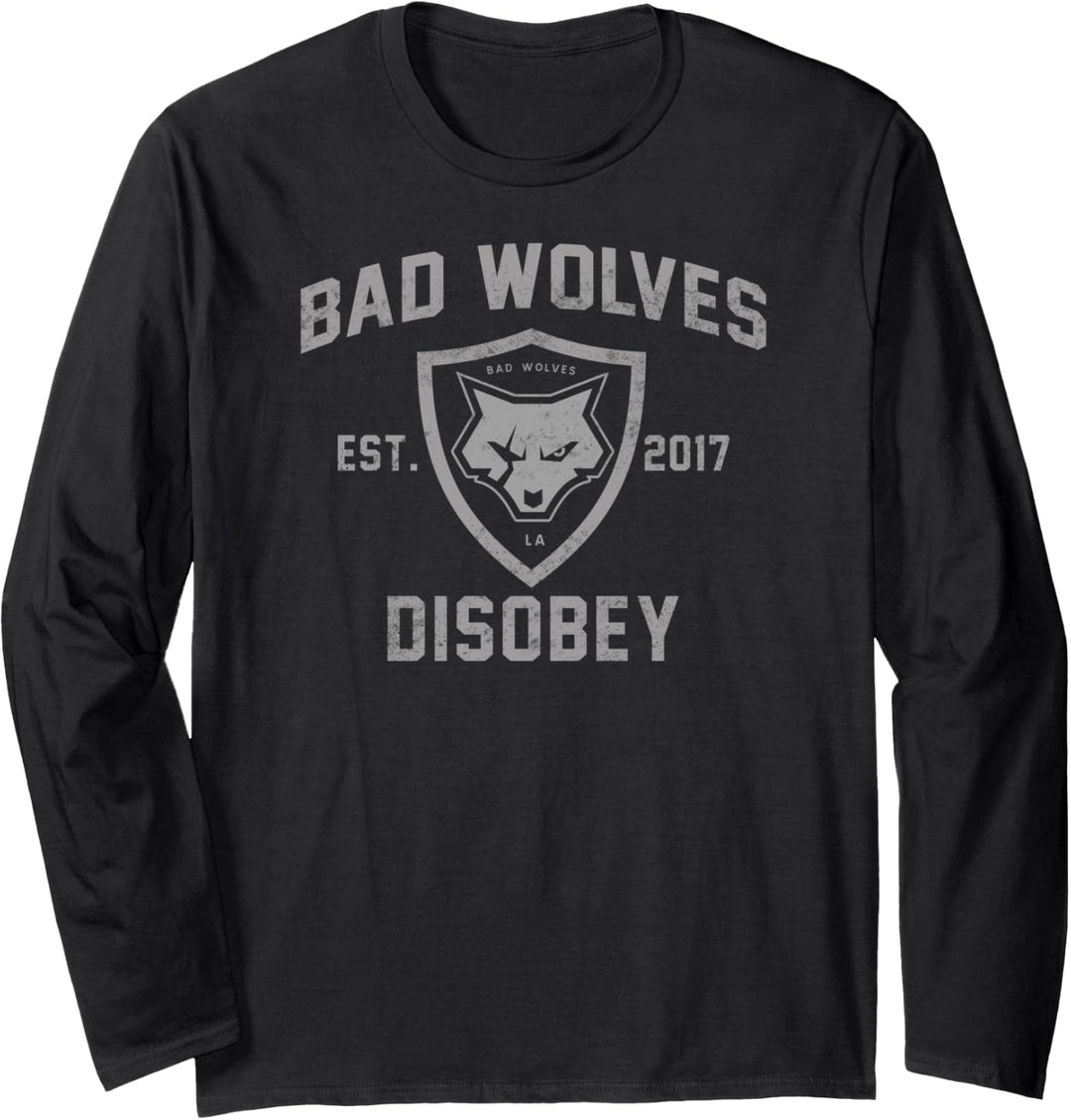 Bad Wolves – Disobey Athletic Langarmshirt