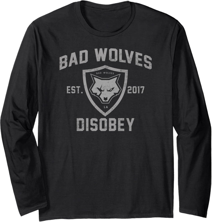 Bad Wolves – Disobey Athletic Langarmshirt