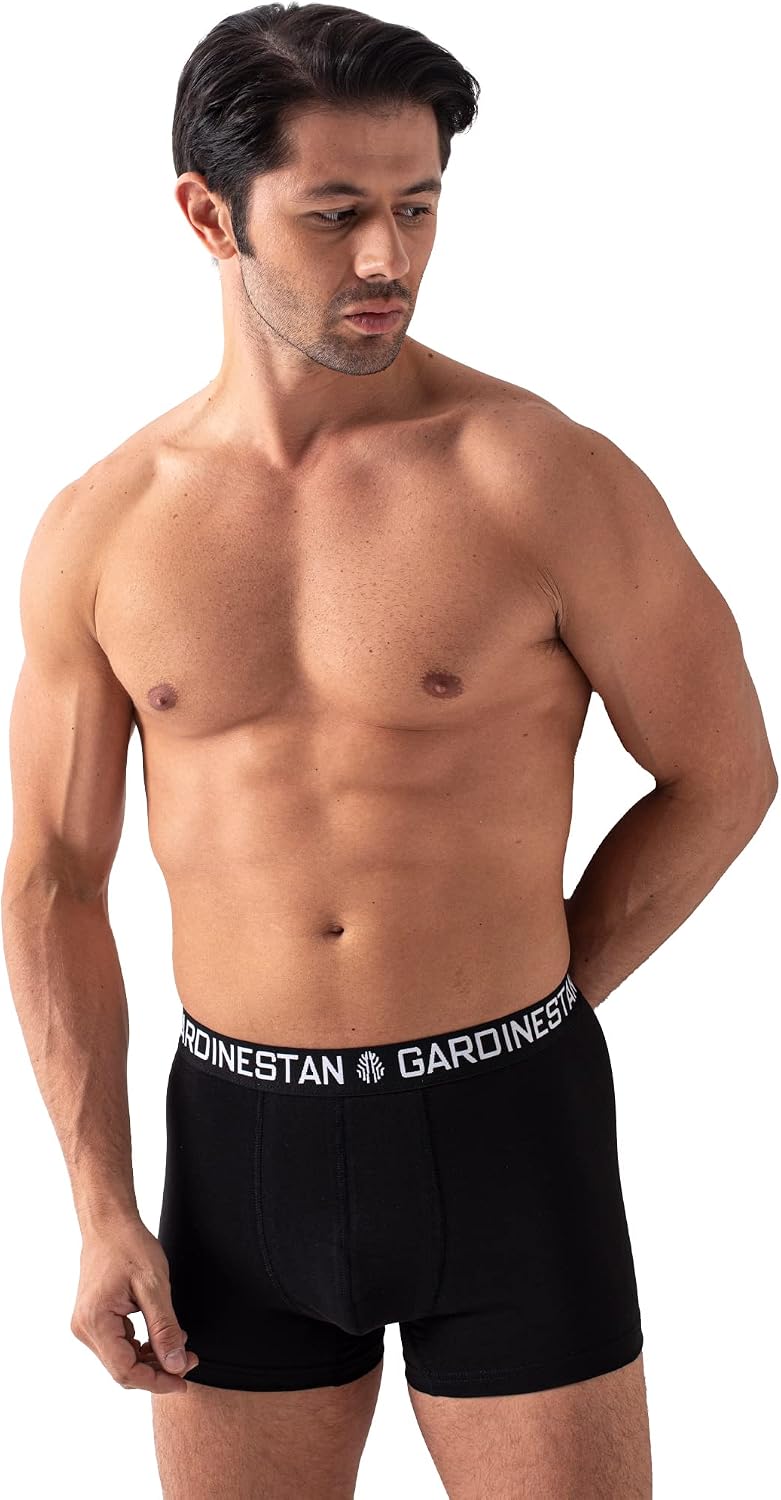 GARDINESTAN JUNG CFO GmbH Boxershorts Herren Männer Baumwolle Hochwertig Elastisch kein Zettel Boxer