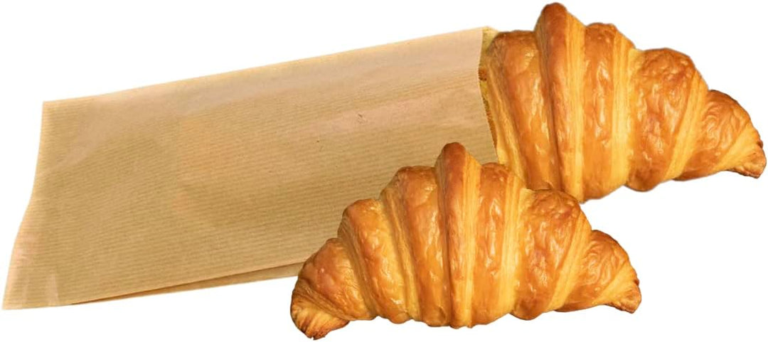1000 Kraftpapiertüten / Papiertüten für Snacks, Kraftpapier, Lebensmittel, Papiertüten ohne Griffe,