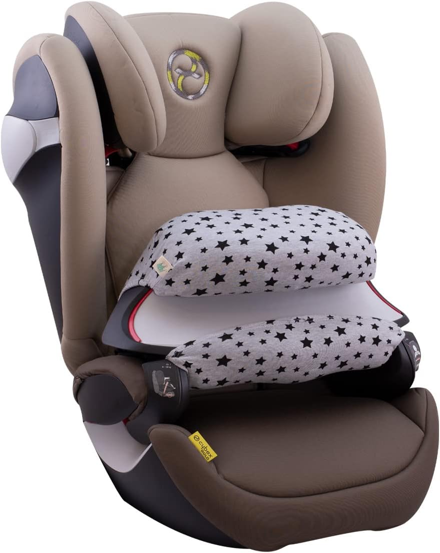 JYOKO KIDS Bezug für Zubehör kompatibel mit Cybex Pallas M (Black Star), Black Star