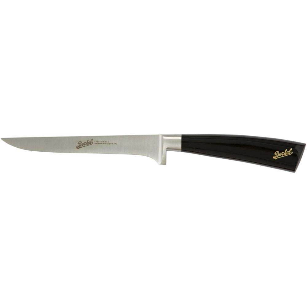 Van Berkel - Ausbeinmesser - Elegance Serie | Klingenlänge: 16 cm | Griff: Schwarz Glanz|*Blisterver