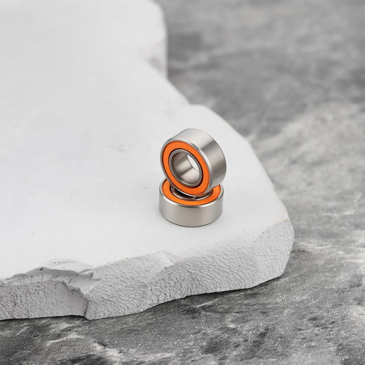 4 Stück 5 X 10 X 4 Mm Edelstahl-Hybrid-Keramik-Kugellager Geeignet für die Meisten Angelgeräte
