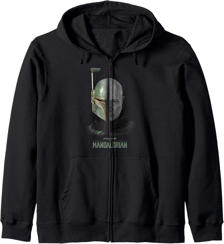 Star Wars: The Mandalorian Boba Fett Split Face Kapuzenjacke