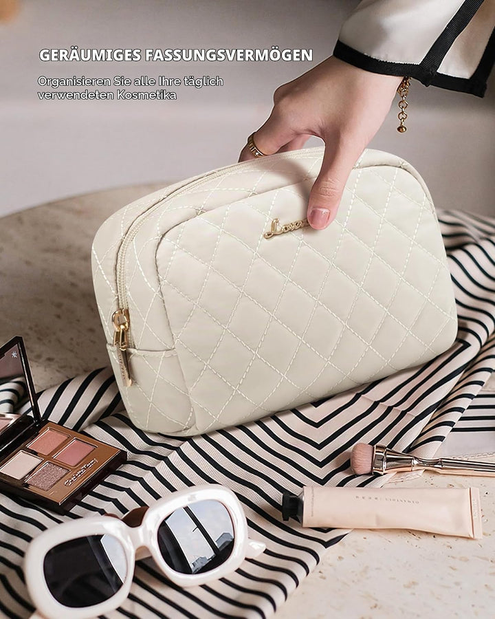 LOVEVOOK Reisetasche Sporttasche Damen, 45L Gross Weekender Travel Bag Kliniktasche Geburt mit Kultu