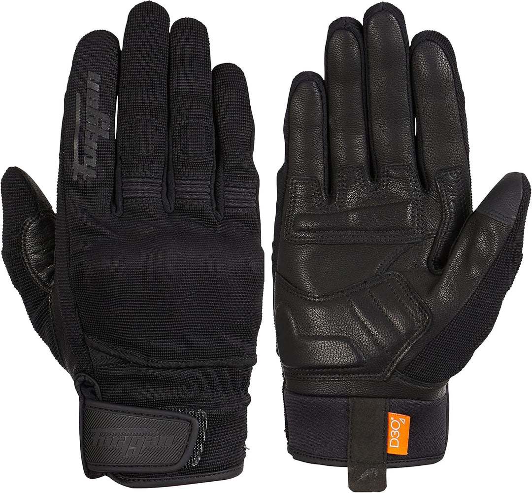 Furygan Jet Lady D3O & EVO Motorradhandschuhe für Damen - 100% Lederhandfläche - Touchscreen-Kompati