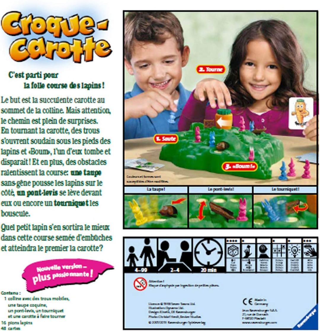 Ravensburger - 22.223 - Brettspiel - Carrot Crunch
