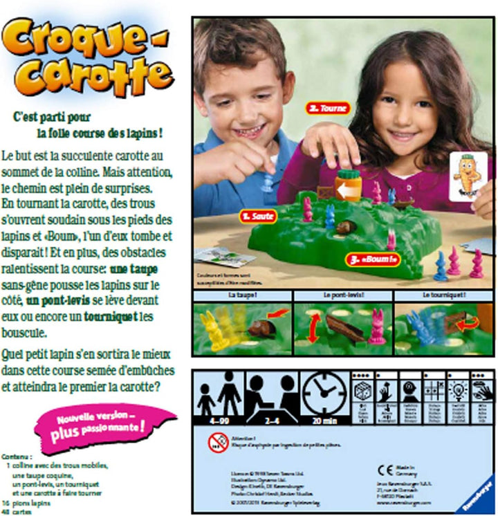 Ravensburger - 22.223 - Brettspiel - Carrot Crunch