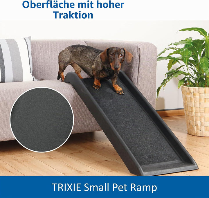 Trixie 3942 Hunde-Rampe Petwalk, 38 × 100 cm, schwarz