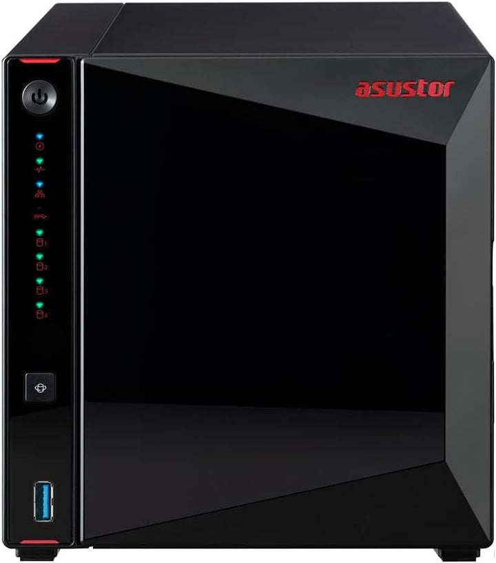 Asustor - WD RED AS5304T/4G/24T-WDRED 24To WD Rot, 24To WD Rot