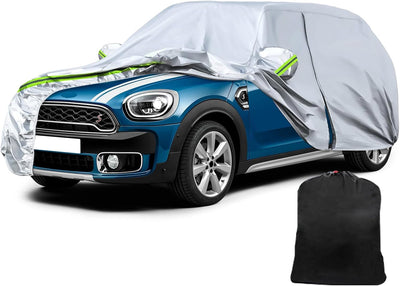 Autoabdeckung Vollgarage Ersatz für Mini Countryman F60 2017-2024, Allwetter Reflektierende Autoabde