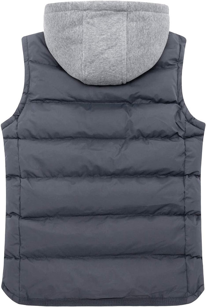 ZSHOW Herren Winter Weste Gesteppte Polsterung Puffer Ärmellos Jacke Warme Outdoor Weste Körperwärme