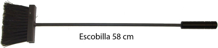 Imex El Zorro 10026 Set für Kaminofen, Bogenblech, 68 x 23 x 14 cm, Metall, schwarz, 14 x 23 x 68 cm
