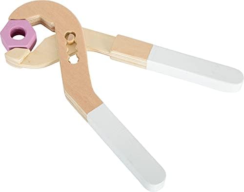 small foot Werkzeuggürtel "Nordic" aus Holz, mit Holzwerkzeugen für Kinder, mit verstellbarem Gurt,