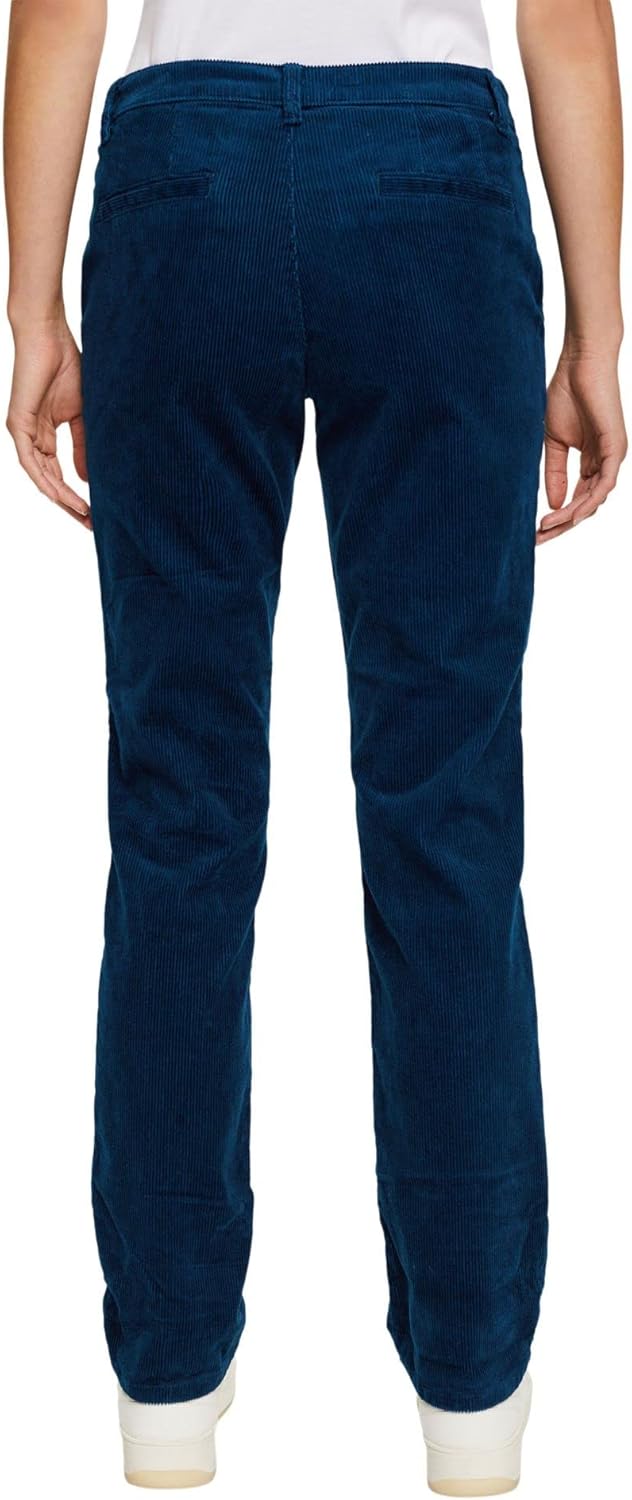ESPRIT Mid-Rise-Cordhose 40W / 28L Petrol Blue, 40W / 28L Petrol Blue