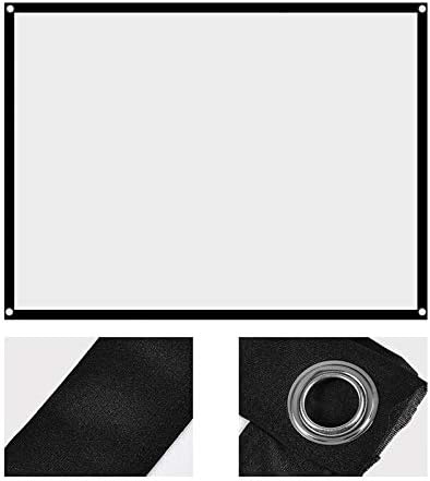 4K HD Projektionsleinwand, Portable Beamer Leinwand Outdoor, Faltbare Projektions Filmleinwand, 4:3,