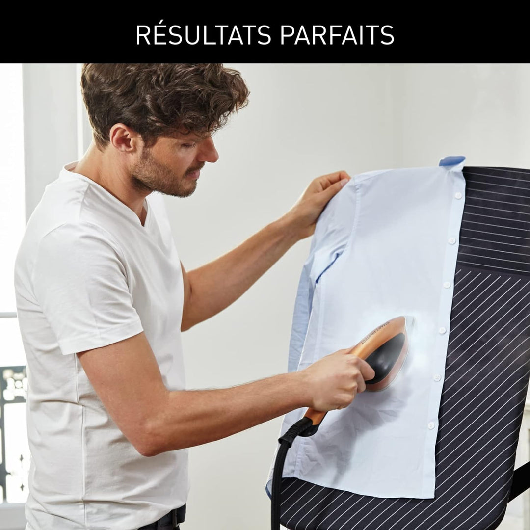 Calor Ixeo Power All-in-One Dampfbügellösung, 2170 W, Smartboard 3 Pos., 5,8 bar Druck, französisch