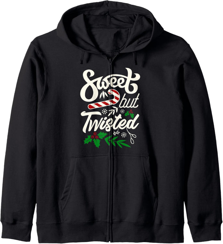Funny Christmas Party Sweet but twisted Shirt Kapuzenjacke
