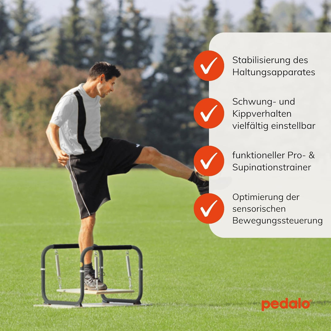 pedalo Stabilisator I Federbrett I Gleichgewichtstrainer I Balance Board I Koordination I Propriozep