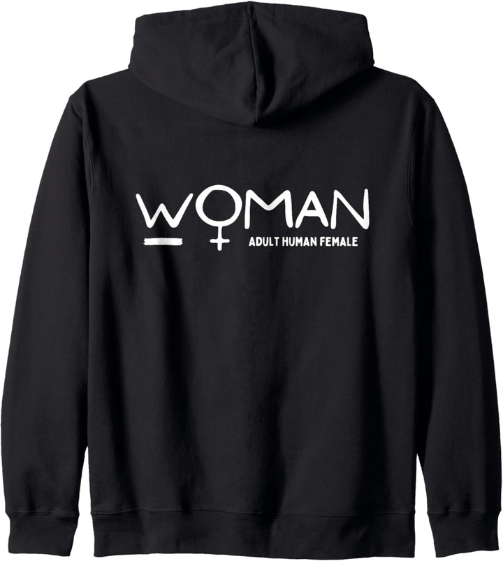 Frau Erwachsene Mensch Frau mit weiblichem Symbol feministisches Geschenk Kapuzenjacke