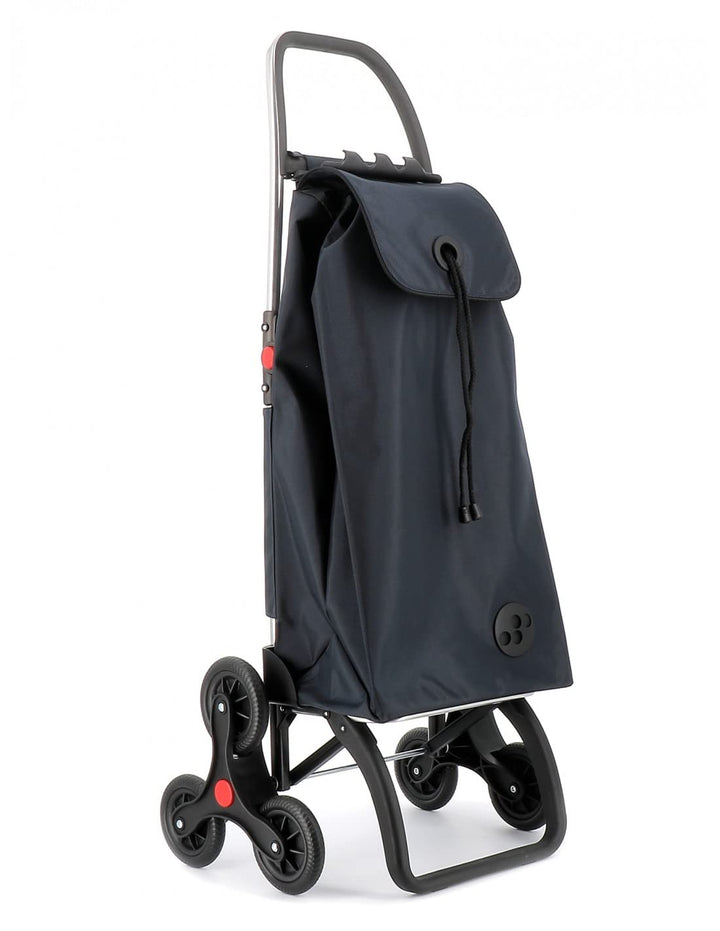 Klappbarer Einkaufstrolley Rolser I-Max MF 6 Räder Treppensteiger - Marengo, Marengo