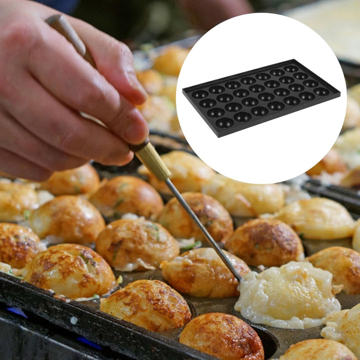 Takoyaki Takoyaki Kochplatte, 28 Löcher, 4 cm, Antihaftbeschichtung, Kochen zu Hause, Takoyaki Takoy