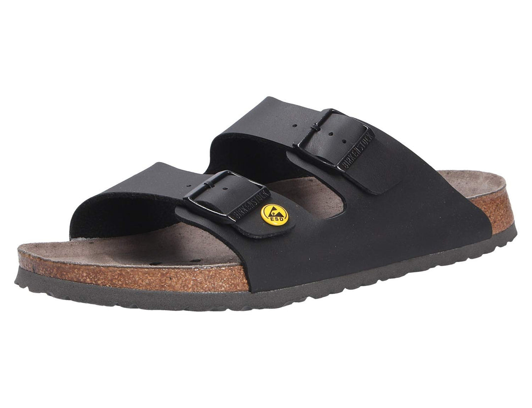 BIRKENSTOCK Arizona Birko-flor Esd Unisex Berufsschuh ARIZONA Antistatik Birko-Flor WEISS Gr. 35 - s