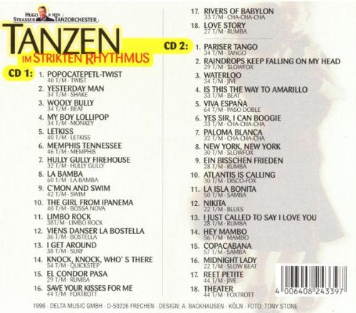 Tanzen im Srikten Rhythmus, Audio-CD