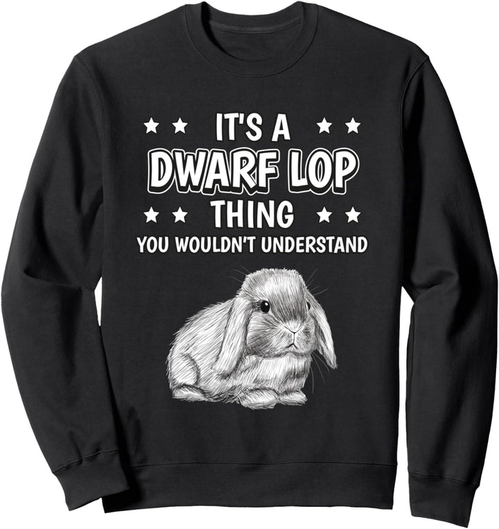 Ist so ein Zwergwidder Ding Lustiger Spruch Zwergwidder Sweatshirt