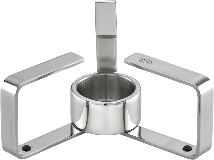 RÖSLE Stövchen, Hochwertiger Teewärmer mit rutschfesten Gummifüssen, Edelstahl 18/10, Standard Teeli