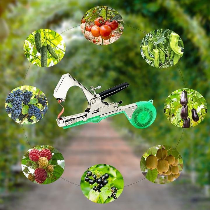 Pflanzenbindemaschine, Pflanzen-Rattan-Bündelmaschine, Pflanzenbandwerkzeug, Gartenband-Bündelwerkze