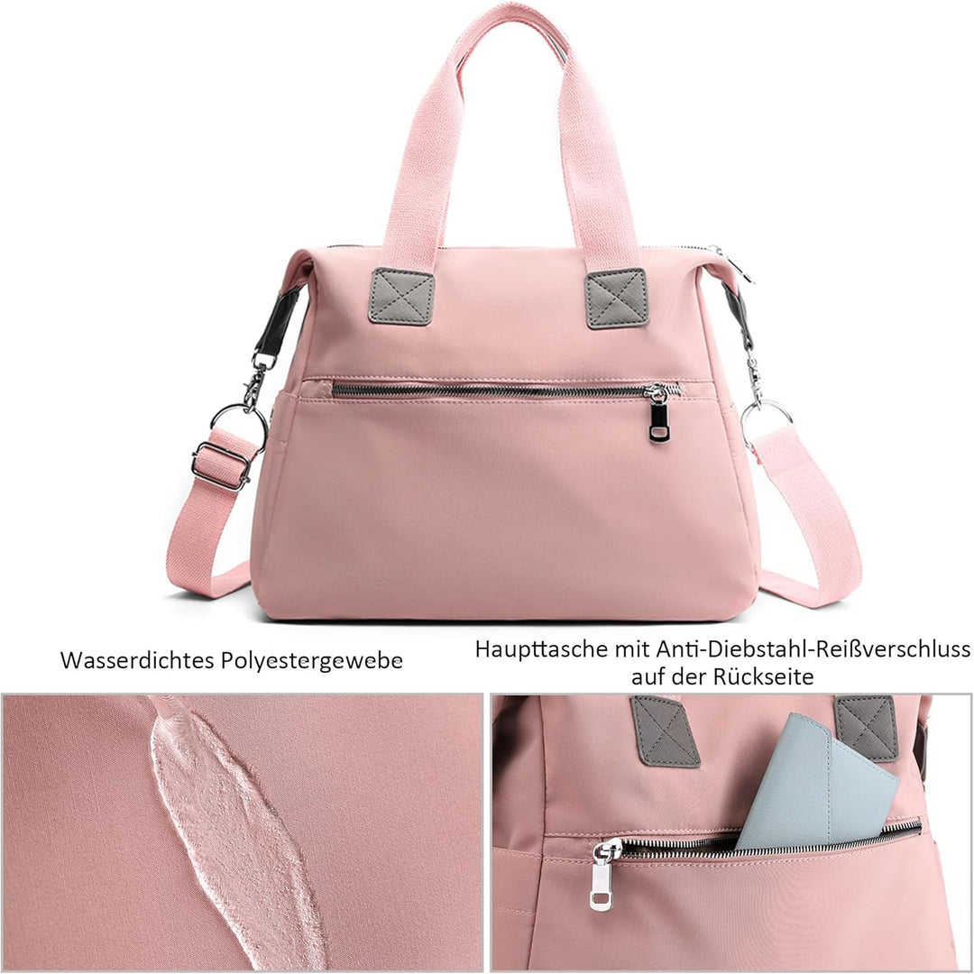DORRISO Damen Handtasche Umhängetasche Schultertasche Casual Umhängetaschen Gross Kapazität Schulter