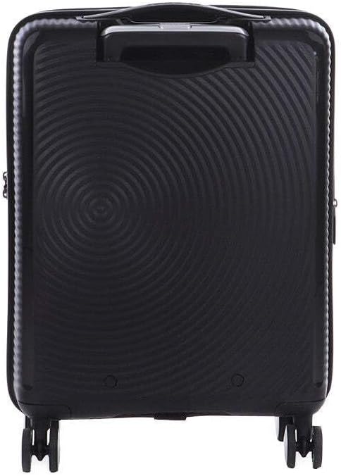 American Tourister Soundbox - Spinner S Erweiterbar Handgepäck, 55 cm, 41 L, Schwarz (Bass Black) Sc