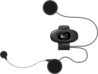 Sena Parani A10 Motorrad Bluetooth Headset, Kabelgebundenem Mikrofon Schwarz, Kabelgebundenem Mikrof