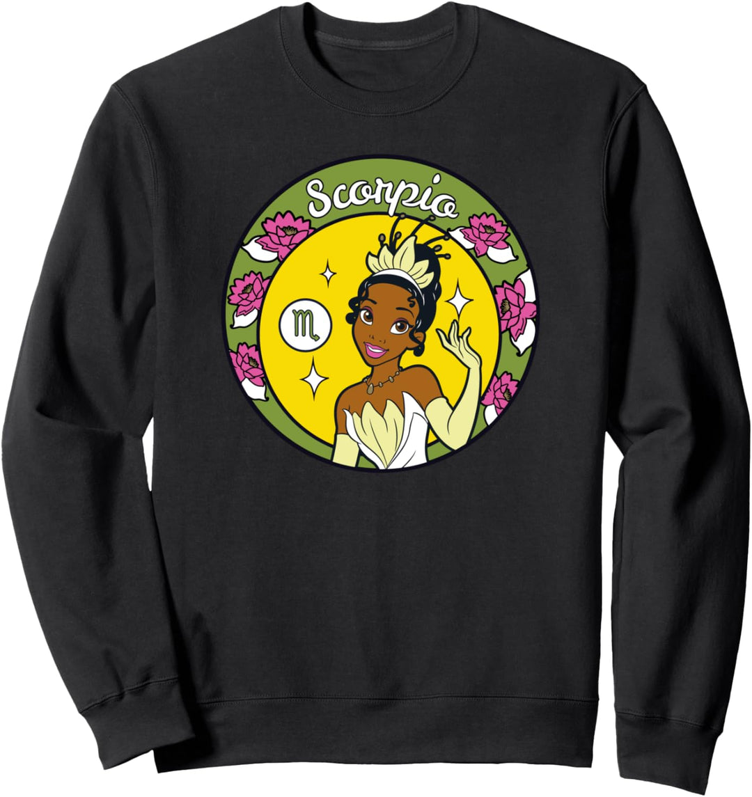 Disney Princess Tiana Scorpio Zodiac Sweatshirt