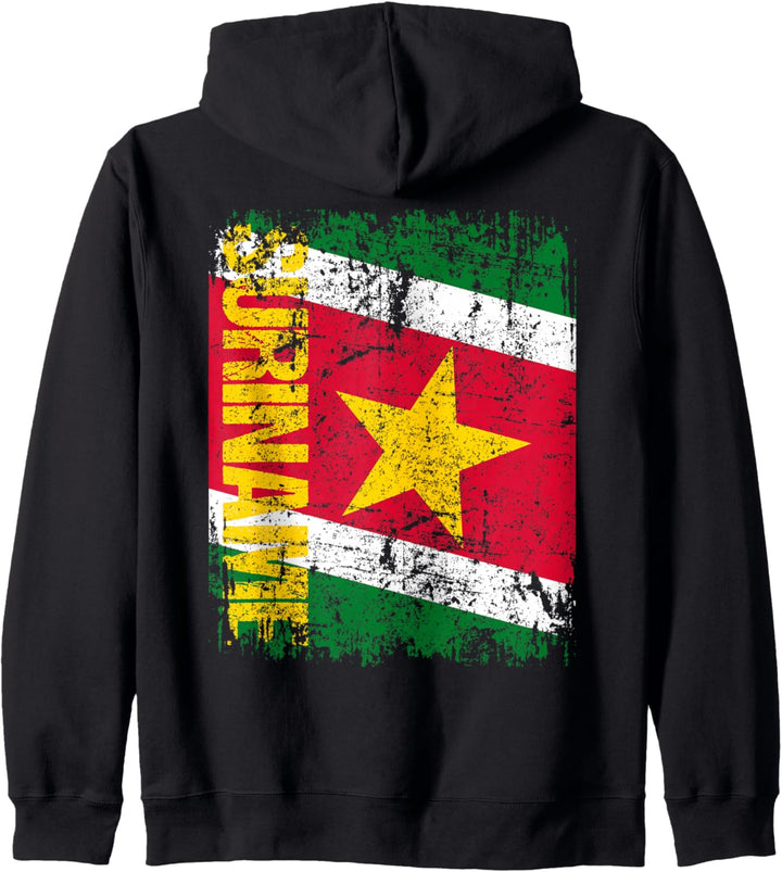 SURINAM Flagge | Damen Herren Kinder SURINAM Kapuzenjacke