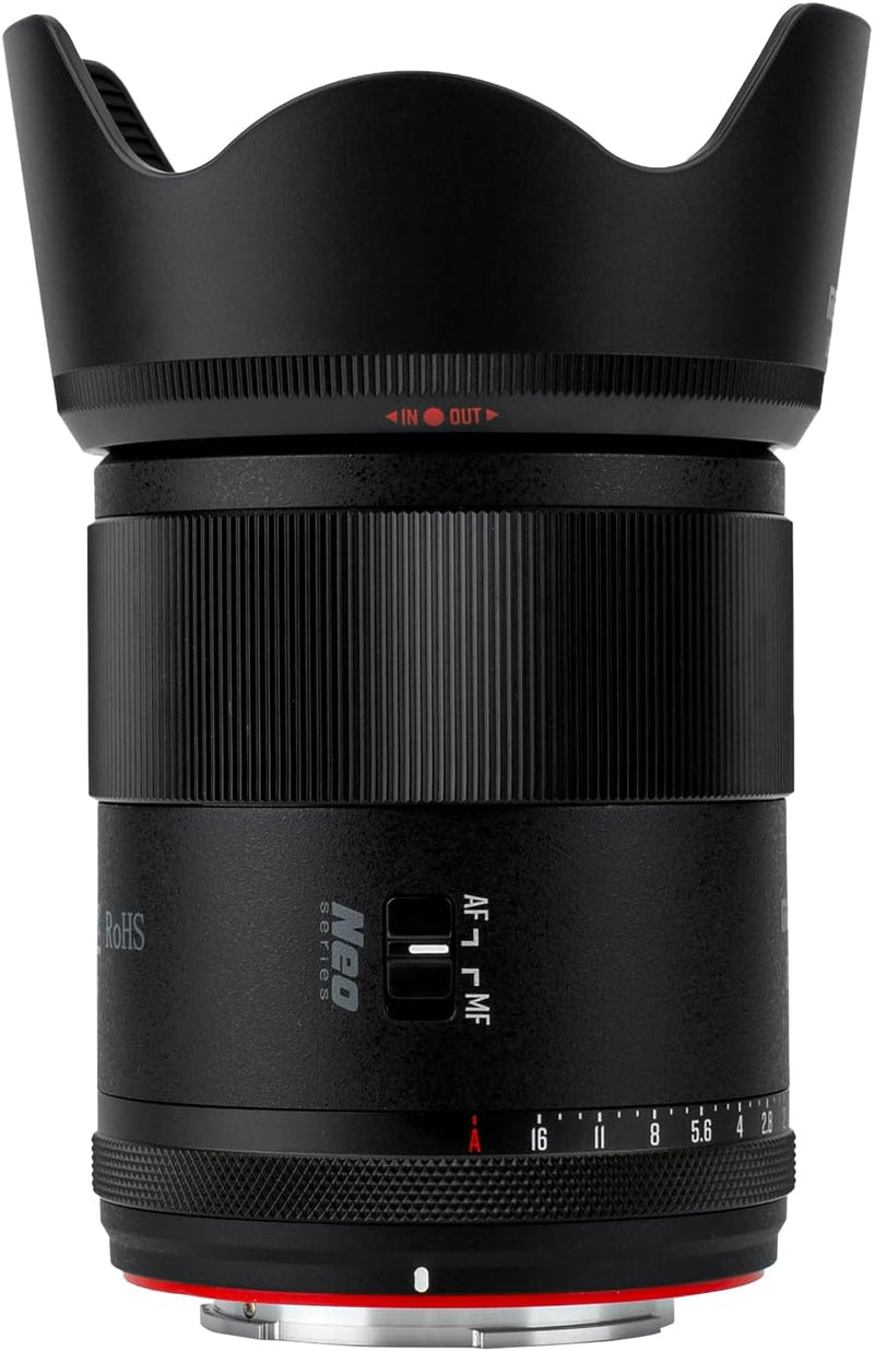 Meike 33mm F1.4 Weitwinkel APS-C AF STM(Schrittmotor) Objektiv Autofokus Festbrennweiten für Sony E