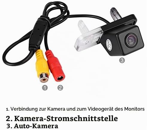 170° Auto Rückfahrkamera Einparkkamera für C E CLS Klasse W203 W211 W219 Rückfahrkamera W203