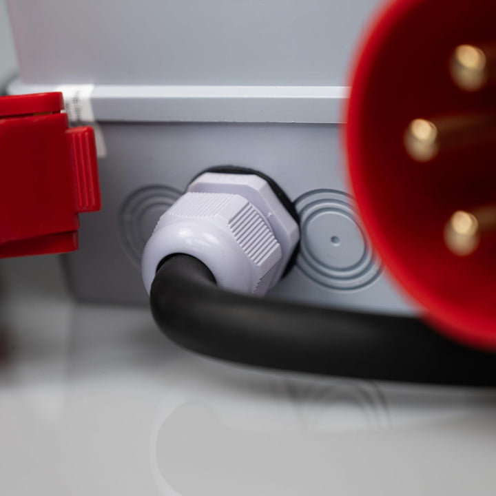NAKA Stromzähler für Steckdose Digital Drehstromzähler 32A MID Geeicht 400V 1.5m 400V / 32A, 400V /