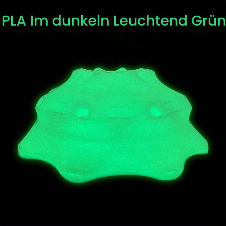 eSUN PLA Leuchtet 3D Drucker Filament, im Dunkeln Leuchtendes Grünes Filament 1.75mm, Massgenauigkei