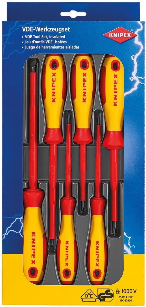 Knipex Schraubendreher-Paket (SB-Karte/Blister) 00 20 12 V01