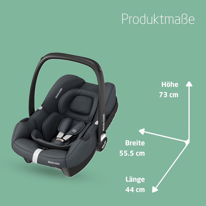 Maxi-Cosi CabrioFix i-Size, Siège Auto Bébé, 0 à 12 mois, 12 kg max., Siège Auto ISOFIX Léger (3,2 k
