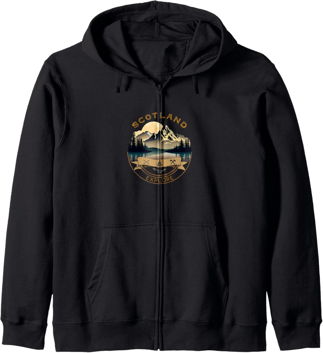 Schottland Urlaub Bekleidung - Schottisches Souvenir Kapuzenjacke