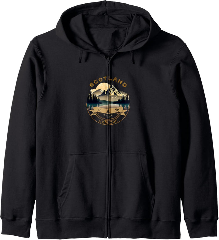 Schottland Urlaub Bekleidung - Schottisches Souvenir Kapuzenjacke