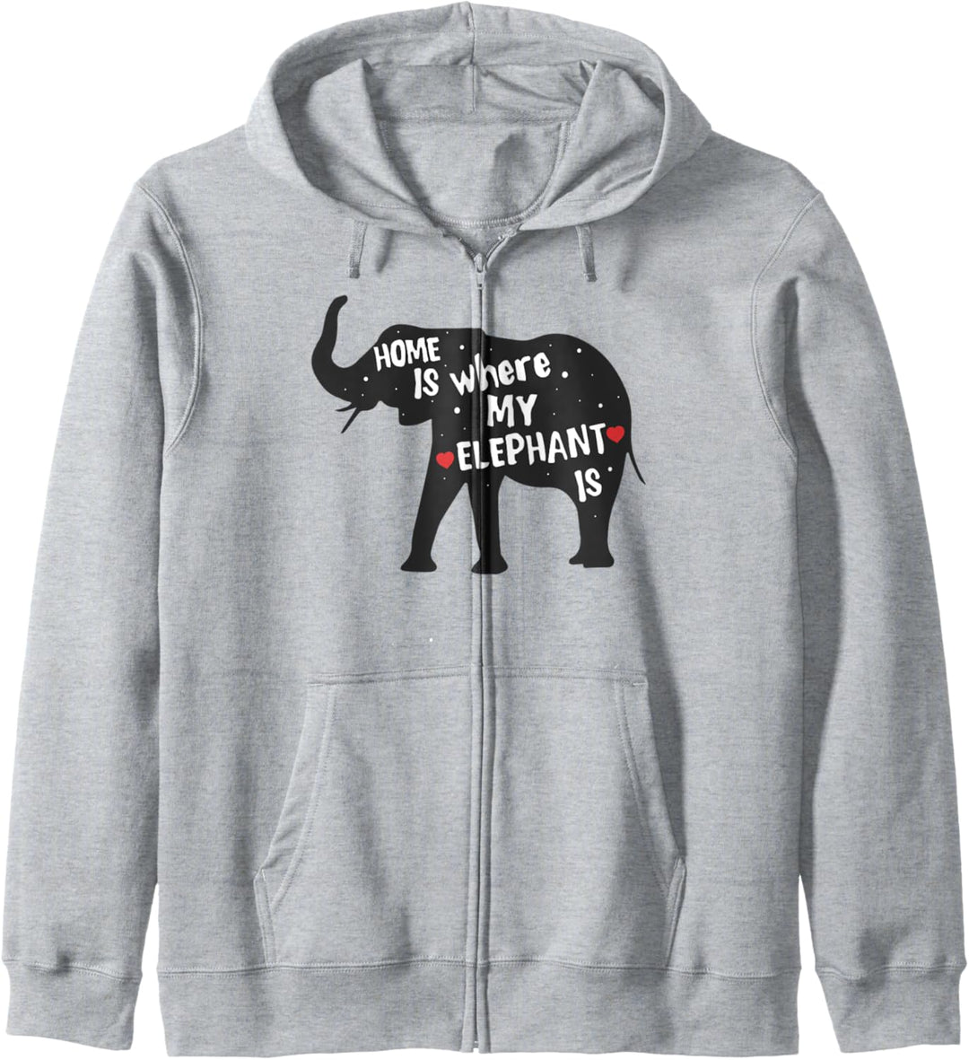 Home Is Where My Elephant Is Kapuzenjacke