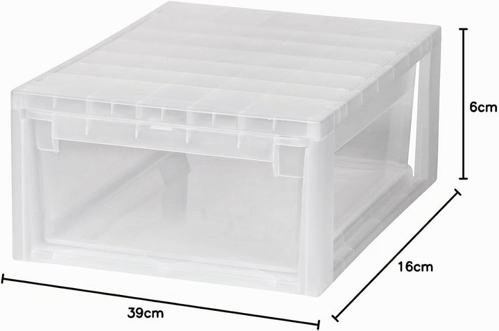 3 Stück Schubladenboxen mit Nutzvolumen 2 Stück mit 12 (M) und 1 Stück mit 36 (XL) Liter. Passend fü
