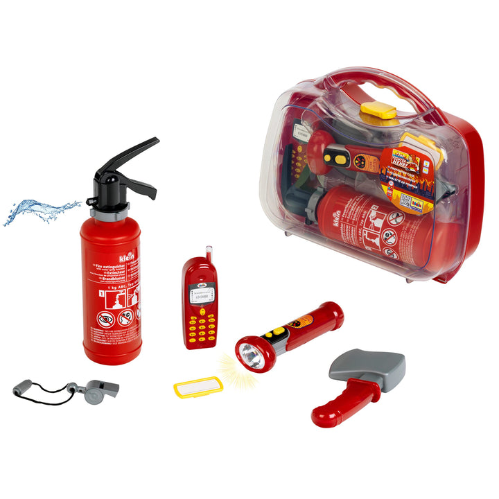Theo Klein 8949 Feuerwehr-Koffer mittel - Spielzeug