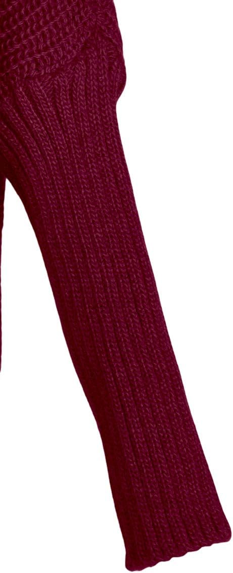 styleBREAKER Damen Oversize Strickpullover mit Ajourmuster und Langen Ärmeln, U-Boot Ausschnitt, Pon